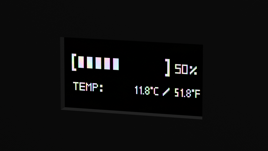 Mini Fridge with screen and Temperature Control Dial