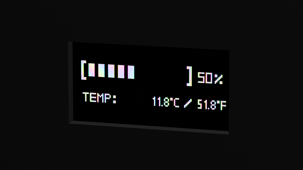 Mini Fridge with screen and Temperature Control Dial