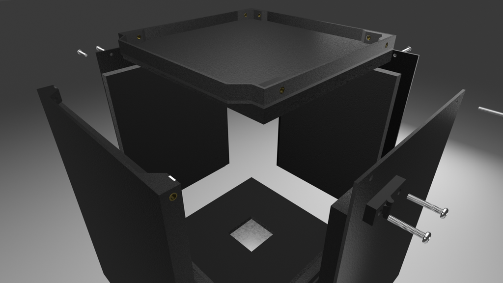 Collapsible 3D printed Mini Fridge With Temp Control